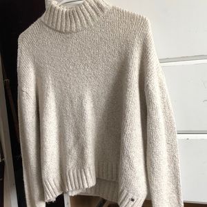 High neck sweater